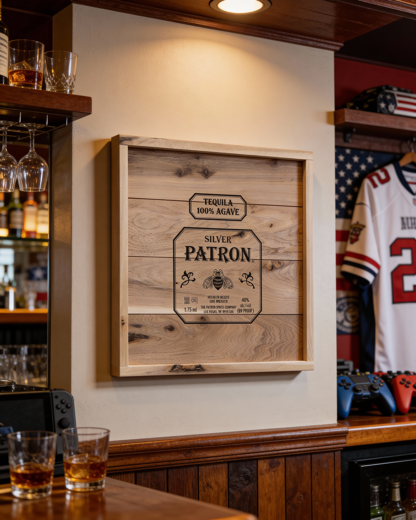 Hickory Game Room Sign