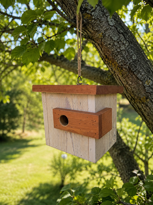 Modern Birdhouse Woodworking Workshop