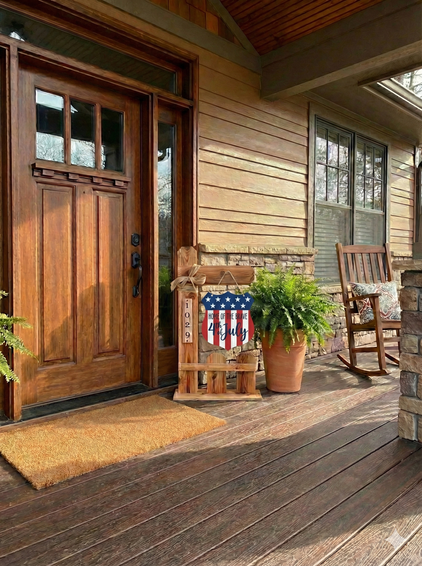 Cedar Porch Stand Workshop