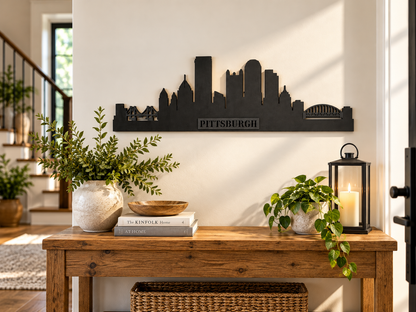 Pittsburgh City Skyline Wall Art
