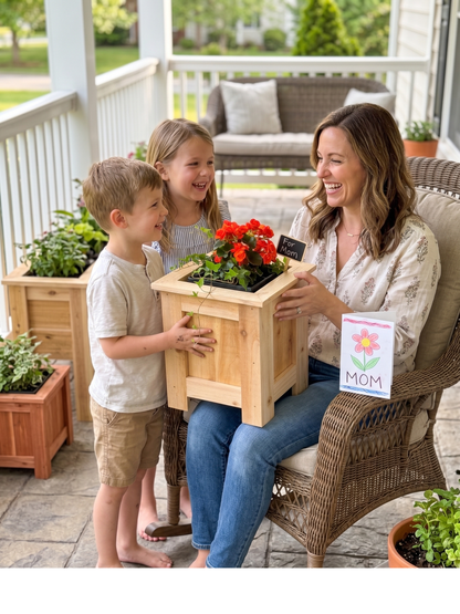 Mother's Day Planter Build + Free Flower!