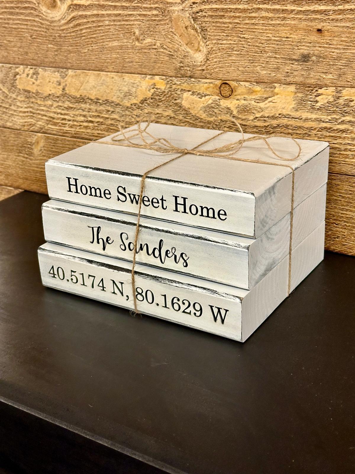 Faux Books Closing Gift