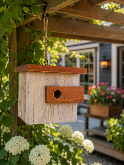 Modern Birdhouse Woodworking Workshop