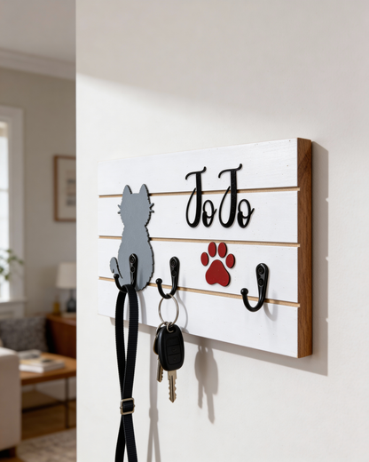 Custom Pet Leash Holder