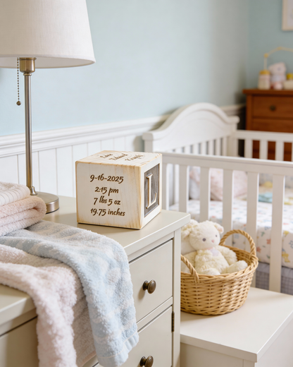 Baby Info Cube