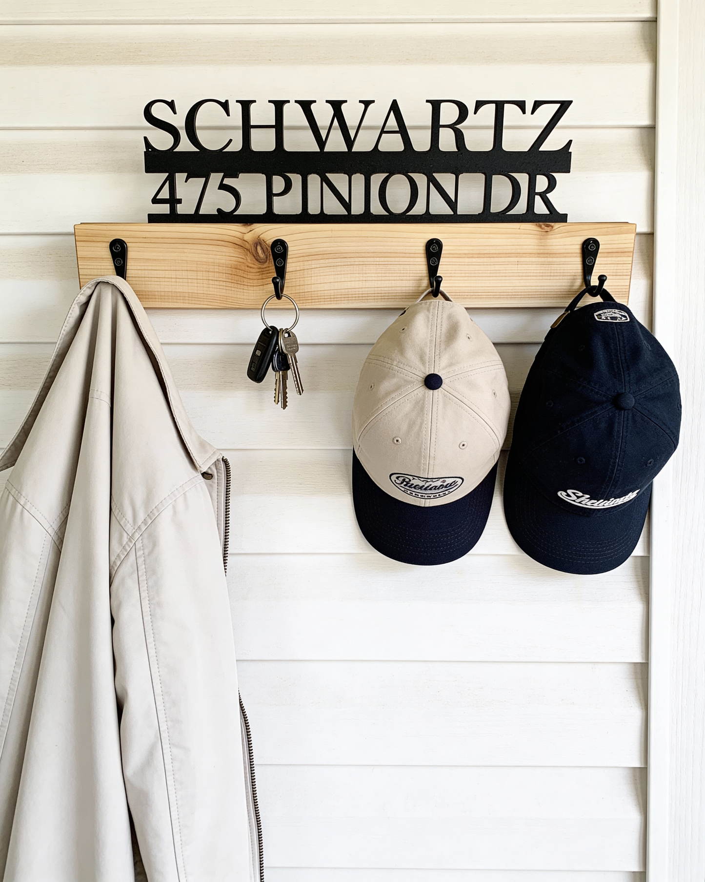 Pine & Cedar Key Holder