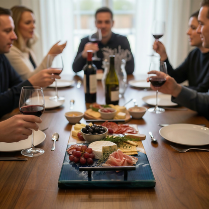 Epoxy Wave Charcuterie Board Class