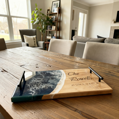 Epoxy Wave Charcuterie Board Class